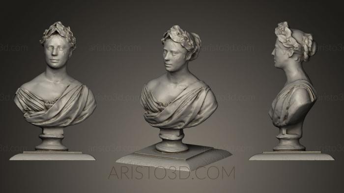 Busts and heads antique and historical (BUSTA_0283) 3D model for CNC machine